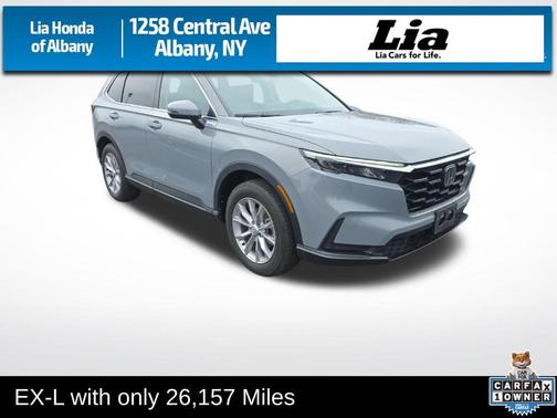 Urban Gray Pearl 2024 Honda CR-V EX-L AWD