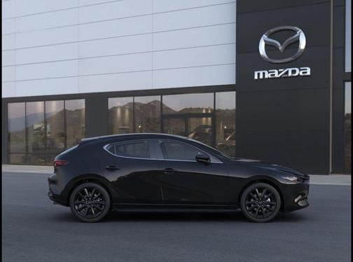 Jet Black Mica 2026 Mazda Mazda3 2.5 S Carbon Edition
