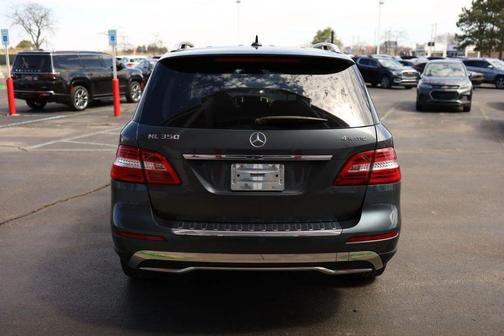 Gray 2012 Mercedes-Benz M-Class 4MATIC