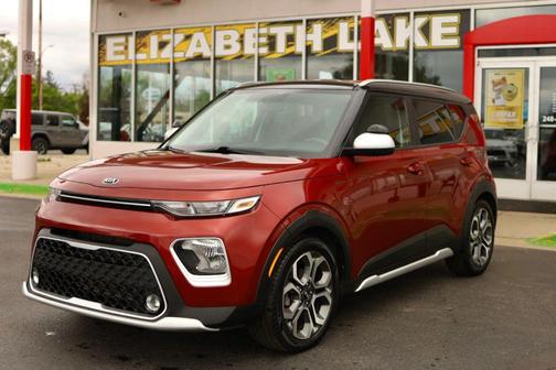 Red 2020 Kia Soul X-Line