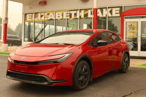 Red 2026 Toyota Prius LE
