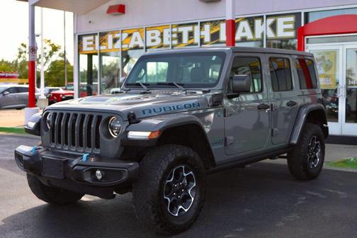 Gray 2023 Jeep Wrangler 4xe Sport S