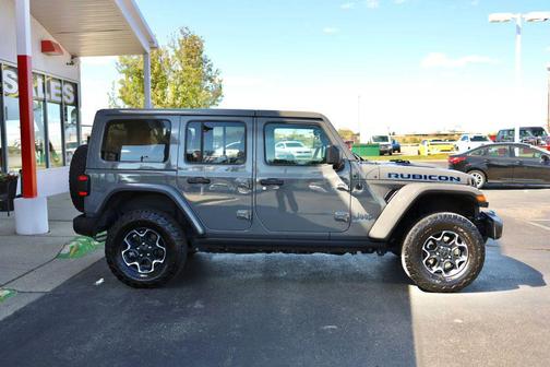 Gray 2023 Jeep Wrangler 4xe Sport S