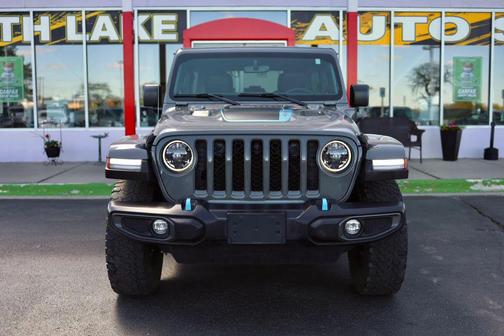 Gray 2023 Jeep Wrangler 4xe Sport S