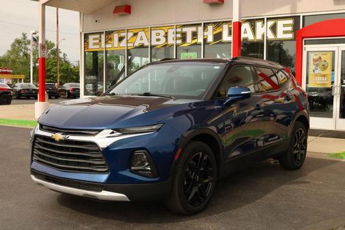 Blue 2022 Chevrolet Blazer 2LT
