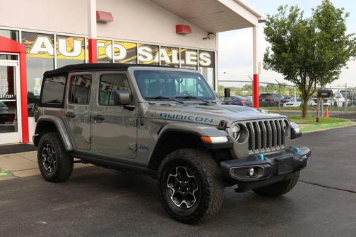 Gray 2023 Jeep Wrangler 4xe Sport S