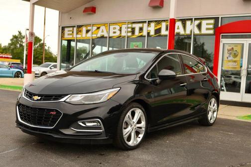 Black 2017 Chevrolet Cruze Premier