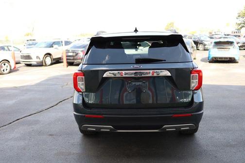 Blue 2023 Ford Explorer XLT