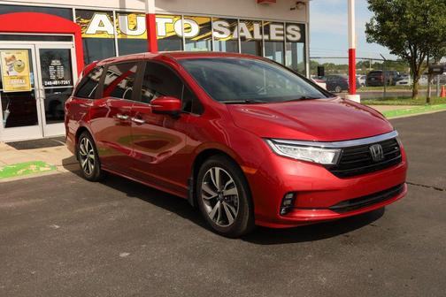 Red 2024 Honda Odyssey Touring