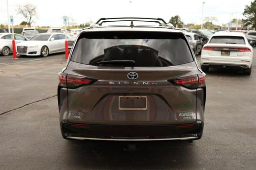 Gray 2021 Toyota Sienna Platinum