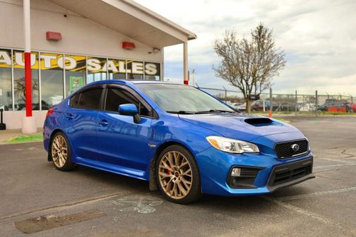 Blue 2018 Subaru WRX Premium