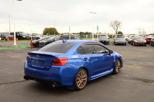 Blue 2018 Subaru WRX Premium