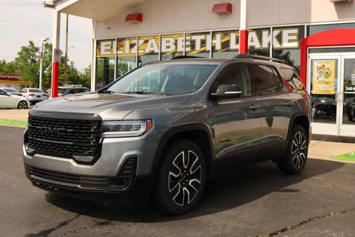 Gray 2021 GMC Acadia AWD SLE