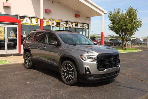 Gray 2021 GMC Acadia AWD SLE