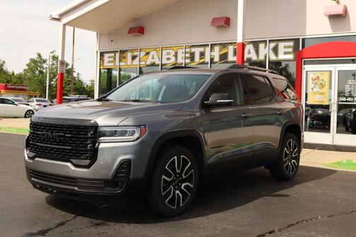 Gray 2021 GMC Acadia AWD SLE
