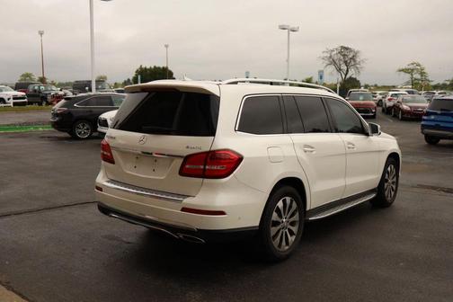 White 2017 Mercedes-Benz GLS 450 4MATIC