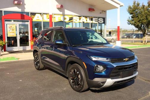 Blue 2023 Chevrolet Trailblazer LT