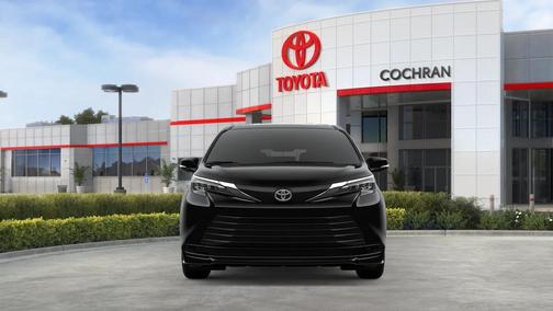 Midnight Black Metallic 2026 Toyota Sienna LE