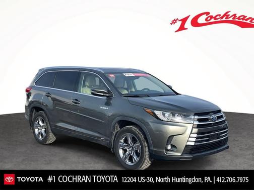 2019 Toyota Highlander Hybrid Platinum