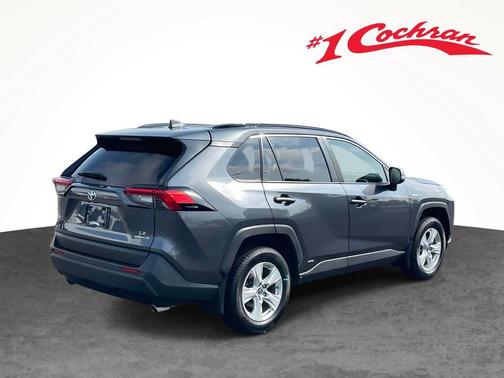 Magnetic Gray Metallic 2019 Toyota RAV4 Hybrid LE