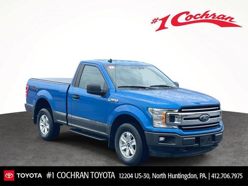 Velocity Blue Metallic 2020 Ford F-150 XLT