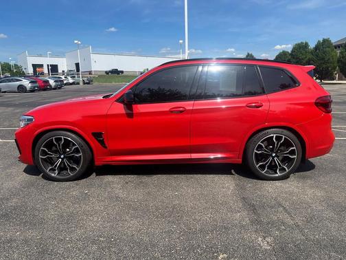 Toronto Red Metallic 2021 BMW X3 M AWD