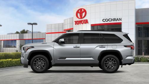 Celestial Silver Metallic 2026 Toyota Sequoia Platinum