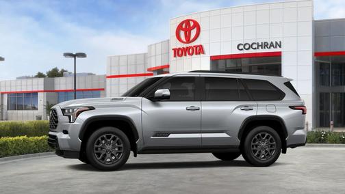 Celestial Silver Metallic 2026 Toyota Sequoia Platinum