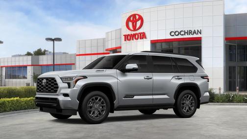 Celestial Silver Metallic 2026 Toyota Sequoia Platinum