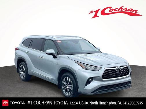 Celestial Silver Metallic 2020 Toyota Highlander XLE