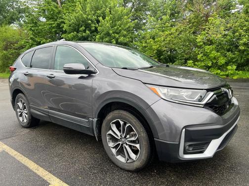 Modern Steel Metallic 2021 Honda CR-V AWD EX-L