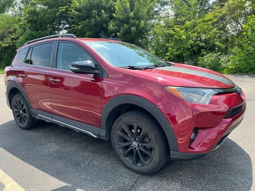 Ruby Flare Pearl 2018 Toyota RAV4 Adventure