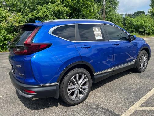 Aegean Blue Metallic 2022 Honda CR-V AWD Touring