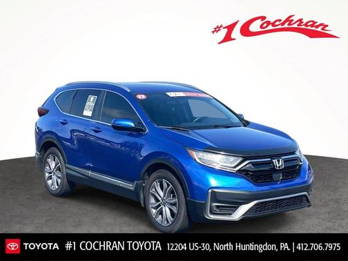 Aegean Blue Metallic 2022 Honda CR-V AWD Touring