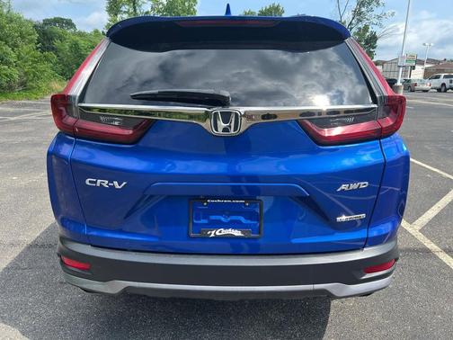 Aegean Blue Metallic 2022 Honda CR-V AWD Touring