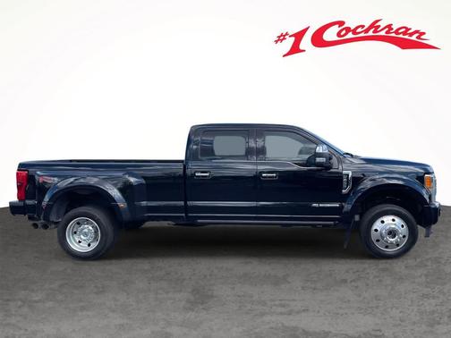 Shadow Black 2017 Ford F-450 Platinum