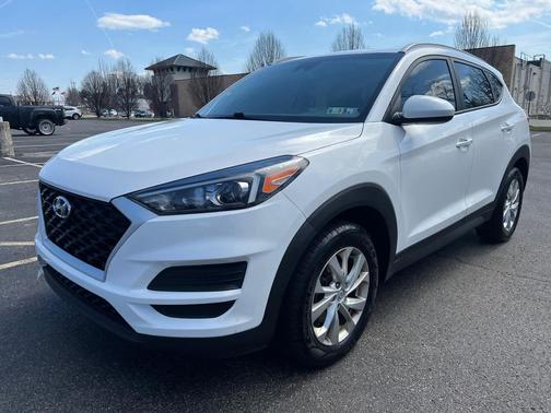 White Cream 2021 Hyundai TUCSON Value