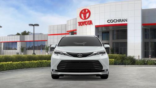 Wind Chill Pearl [extra_cost_color] 2026 Toyota Sienna Platinum