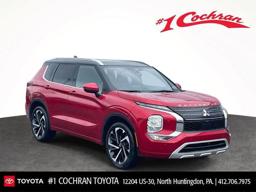 Red Diamond/Black Roof 2024 Mitsubishi Outlander SEL S-AWC