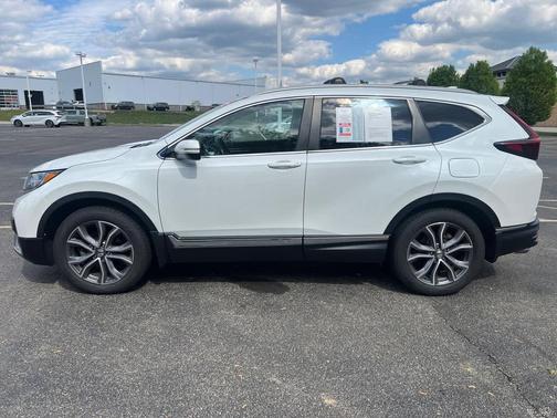 Platinum White Pearl 2022 Honda CR-V AWD Touring