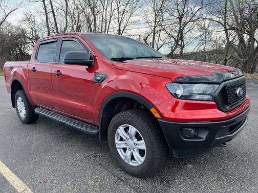 Hot Pepper Red Metallic Tinted Clearcoat 2022 Ford Ranger XL