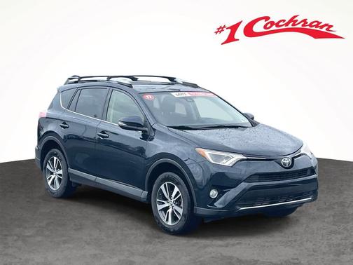 Galactic Aqua Mica 2017 Toyota RAV4 XLE