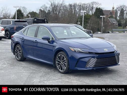 Reservoir Blue 2025 Toyota Camry XLE