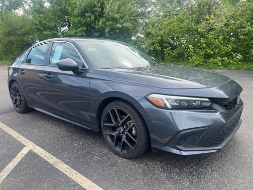 Meteorite Gray Metallic 2024 Honda Civic Sport Touring