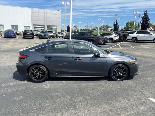 Meteorite Gray Metallic 2024 Honda Civic Sport Touring