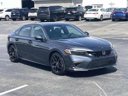 Meteorite Gray Metallic 2024 Honda Civic Sport Touring