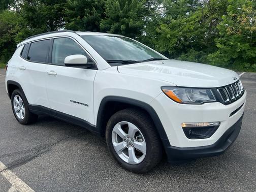 White Clearcoat 2020 Jeep Compass Latitude