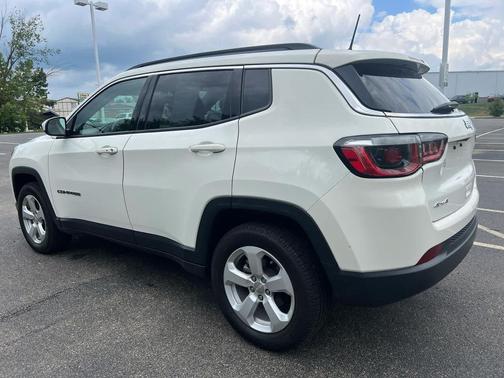 White Clearcoat 2020 Jeep Compass Latitude