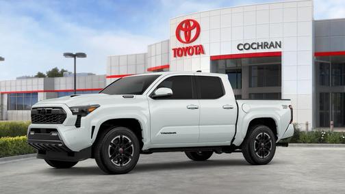 Wind Chill Pearl [extra_cost_color] 2026 Toyota Tacoma Hybrid TRD Sport