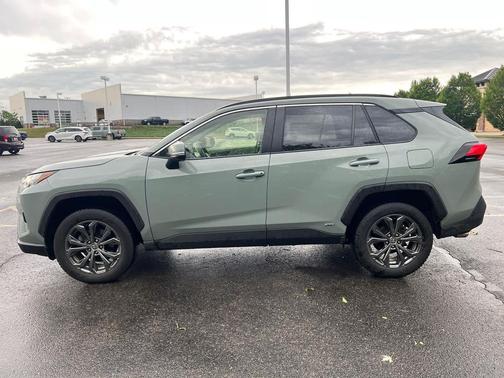 Lunar Rock 2023 Toyota RAV4 Hybrid XLE Premium